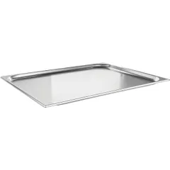 Гастроемкость GN 2/1 сталь нерж. 5,5л ,H=2,L=65,B=53см металлич.