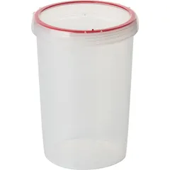 Контейнер для продуктов «Винтаж» с крышкой полипроп. 1л D=10,7,H=15см прозр.