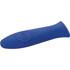 Removable handle for frying pan  silicone  L=16cm  blue.