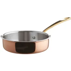 Frying pan “15200”  stainless steel, copper  200 ml  D=10, H=3 cm  copper, metal.