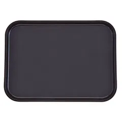 Rubberized rectangular tray  fiberglass , L=46, B=36cm  black