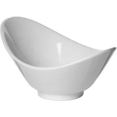 Салатник «Кунстверк» фарфор 200мл ,H=80,L=158,B=118мм белый