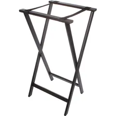 Floor stand for trays beech ,H=83,L=47,B=43cm black