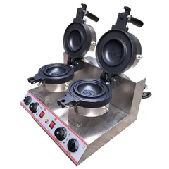 Вафельница CP-WFM-UFO-D для ufo-бургеров сталь нерж.,чугун D=12/10,H=61,L=35,B=48см 3,2Квт серебрист