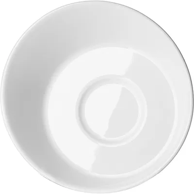 Блюдце «Монако Вайт» фарфор D=153,H=36мм белый