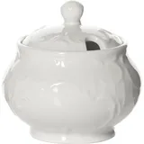 Сахарница «Моцарт» фарфор 250мл D=102,H=97мм белый