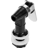 Кран для диспенсера 10840, 10850 сталь нерж. черный