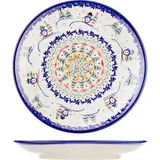 Тарелка десертная «Нина» керамика D=19см разноцветн.