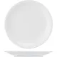Тарелка «Катя» мелкая фарфор D=21см белый, Диаметр (мм): 210