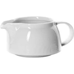 Соусник «Карат» фарфор 300мл D=11,H=7,L=15см белый