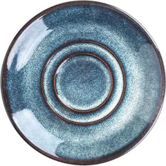 Saucer porcelain D=14.5cm blue