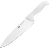Нож поварской сталь,пластик ,L=405/260,B=55мм белый,металлич.