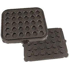 Waffle mold 30 pcs. 30pcs D=50,H=18mm