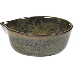 Sauce boat “Surfis” ceramics D=110,H=45mm gray