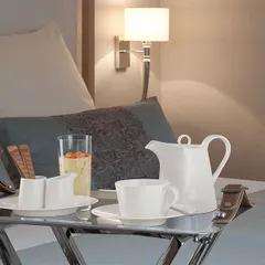 Чашка чайная «Пьюрити» эко-кост. фарф. 190мл D=85,H=54мм белый, изображение 4