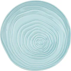 Small plate  porcelain  D=26.5 cm  blue.