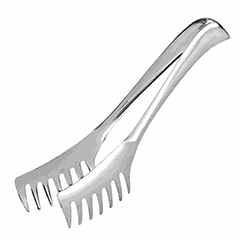 Щипцы сервировочные для спагетти сталь нерж. ,L=21см металлич.