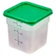 Крышка для контейнеров арт.2SFSPP, 4SFSPP полиэтилен ,L=18,5,B=18,5см зелен., изображение 9