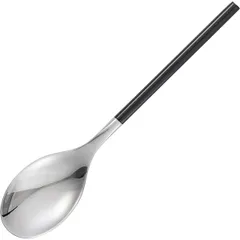 Table spoon “District Silver Black Gloss”  stainless steel , L=196, B=40mm  silver, black