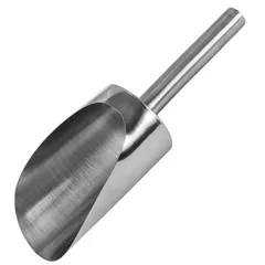Scoop for flour “Prootel”  stainless steel  350 ml , L=245/130, B=70mm  silver.