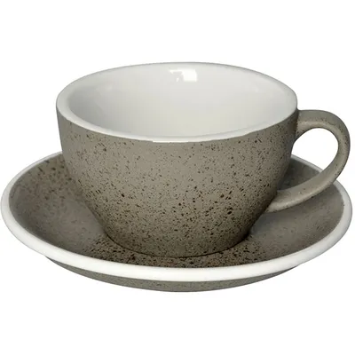 Чашка чайная «Эгг» фарфор 250мл серый, Цвет: Серый, Объем по данным поставщика (мл): 250, изображение 2
