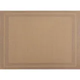 Салфетка сервировочная поливинилхл. ,L=46,B=33см желт.,серый