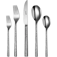 Вилка столовая «Лозанна» сталь нерж. ,L=20,8см металлич., изображение 2