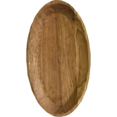 Тарелка «Яйцо» светлый дуб ,H=3,L=27,B=15см