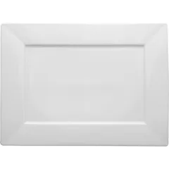 Dish “Boss” rectangular  porcelain , L=22.5, B=17.5 cm  white