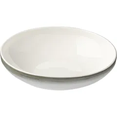 Salad bowl “Aisio”  porcelain  0.92 l  D=210, H=52mm  white, gray