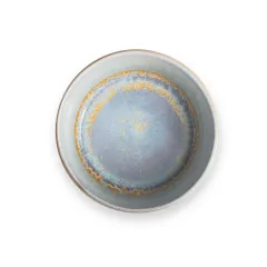 Салатник  «Глистер»  каменная керамика  D=13,5, Н=6  золотой  F2D