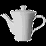 Кофейник «Граффити» фарфор 0,5л D=11,5,H=15,1,L=20,6см белый