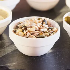 Икорница «Аппетайзер» фарфор 35мл D=60,H=25мм белый, изображение 4