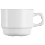 Чашка кофейная «Ресторан» стекло 130мл D=70,H=55,L=87мм белый