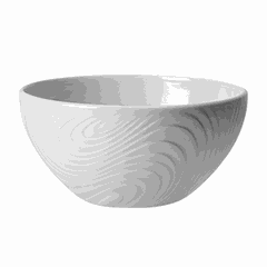 Салатник «Оптик» фарфор 410мл D=13,H=6см белый