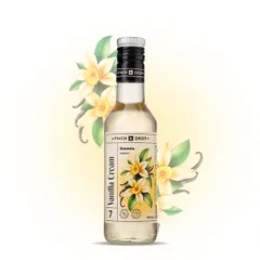 Сироп «Ваниль» Pinch&Drop стекло 250мл D=54,H=202мм белый