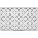 Форма для шоколада «Ромашка» [40 ячеек] поликарбонат ,H=26,L=275,B=175мм