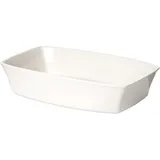 Форма для запекания «Александрия» прямоугольная фарфор 1,75л ,H=6,L=28,B=18см белый
