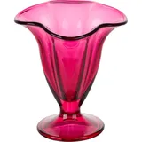 Креманка «Энджой» стекло 170мл D=113/70,H=130мм красный