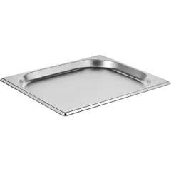 Gastronorm container (1/2)  stainless steel  1.1 l , H=20, L=325, B=265mm  metallic.