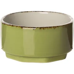 Соусник «Террамеса Олива» фарфор 50мл D=60,H=33мм олив.