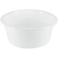 Bowl polyprop. 6.5l D=32,H=14,L=32,B=32cm white