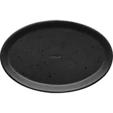 Тарелка «Оникс» овальная керамика ,L=25,B=16,5см черный