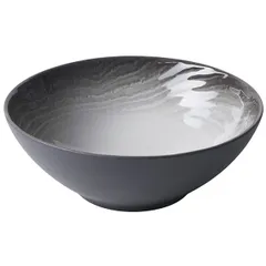 Salad bowl “Swell” ceramics D=150,H=56mm black,white