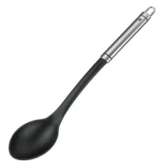 Kitchen spoon "Triunfo"  stainless steel, nylon , L=36cm  black, metal.