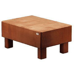 Stand for serving cheese  beech , H=12, L=32.5, B=22cm  brown.