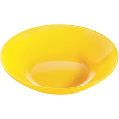 Deep plate “Arti”  glass  0.78 l  D=20 cm  yellow.