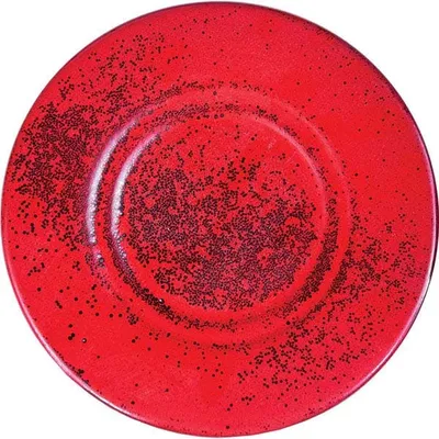 Чайная пара «Млечный путь красный» фарфор 200мл D=15,5см красный,черный, изображение 2
