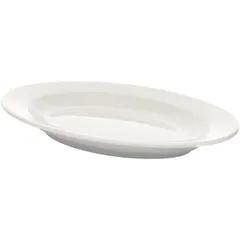 Блюдо «Кашуб-хел» овальное фарфор ,H=3,L=28,B=20см белый, изображение 2
