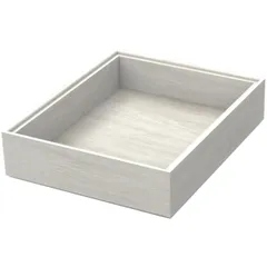 Drawer for feeding oak ,H=75,L=325,B=265mm white